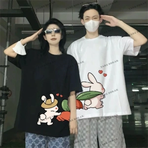 2 Adet Tir Harajuku Style Çift Sevgili Kombinleri Couple Clothing Yeni Sezon