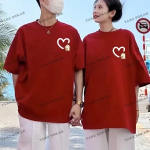 2 Adet Tir Harajuku Style Çift Sevgili Kombinleri Couple Clothing Yeni Sezon