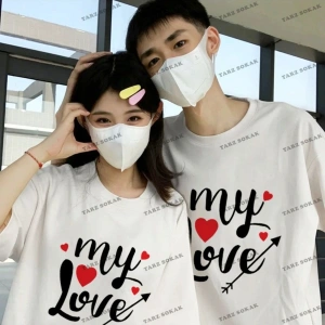 2 Adet Tir Harajuku Style Çift Sevgili Kombinleri Couple Clothing Yeni Sezon