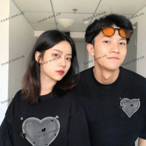 2 Adet Tir Harajuku Style Çift Sevgili Kombinleri Couple Clothing Yeni Sezon
