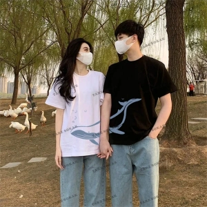 2 Adet Tir Harajuku Style Çift Sevgili Kombinleri Couple Clothing Yeni Sezon