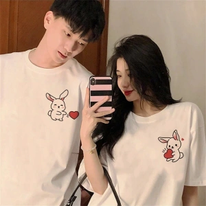 2 Adet Tir Harajuku Style Çift Sevgili Kombinleri Couple Clothing Yeni Sezon