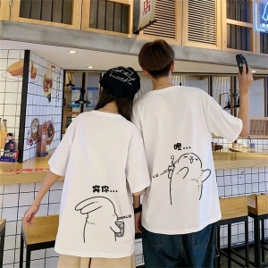 2 Adet Tir Harajuku Style Çift Sevgili Kombinleri Couple Clothing Yeni Sezon