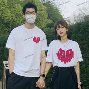 2 Adet Tir Harajuku Style Çift Sevgili Kombinleri Couple Clothing Yeni Sezon