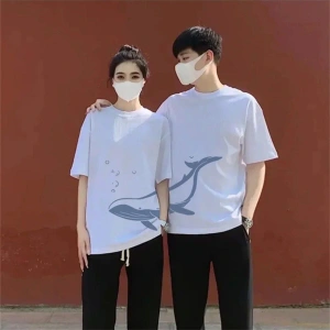 2 Adet Tir Harajuku Style Çift Sevgili Kombinleri Couple Clothing Yeni Sezon