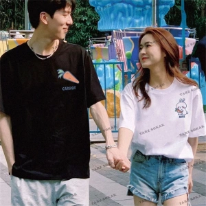 2 Adet Tir Harajuku Style Çift Sevgili Kombinleri Couple Clothing Yeni Sezon