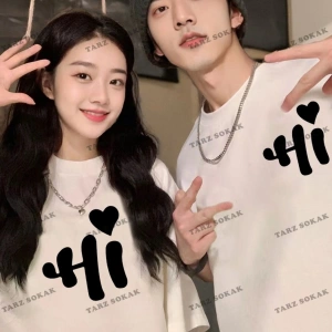 2 Adet Tir Harajuku Style Çift Sevgili Kombinleri Couple Clothing Yeni Sezon