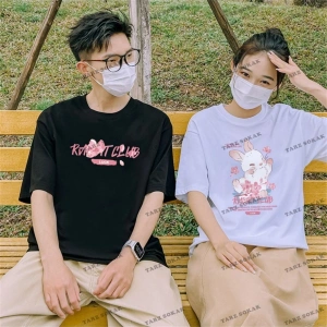 2 Adet Tir Harajuku Style Çift Sevgili Kombinleri Couple Clothing Yeni Sezon