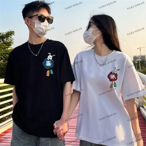 2 Adet Tir Harajuku Style Çift Sevgili Kombinleri Couple Clothing Yeni Sezon