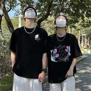 2 Adet Tir Harajuku Style Çift Sevgili Kombinleri Couple Clothing Yeni Sezon