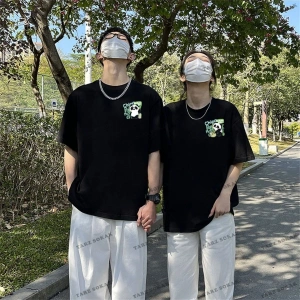 2 Adet Tir Harajuku Style Çift Sevgili Kombinleri Couple Clothing Yeni Sezon