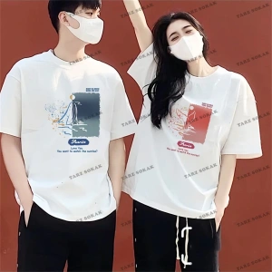 2 Adet Tir Harajuku Style Çift Sevgili Kombinleri Couple Clothing Yeni Sezon