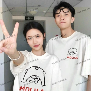 2 Adet Tir Harajuku Style Çift Sevgili Kombinleri Couple Clothing Yeni Sezon