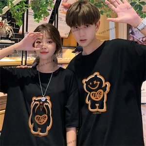 2 Adet Tir Harajuku Style Çift Sevgili Kombinleri Couple Clothing Yeni Sezon