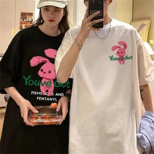 2 Adet Tir Harajuku Style Çift Sevgili Kombinleri Couple Clothing Yeni Sezon