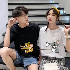 2 Adet Tir Harajuku Style Çift Sevgili Kombinleri Couple Clothing Yeni Sezon