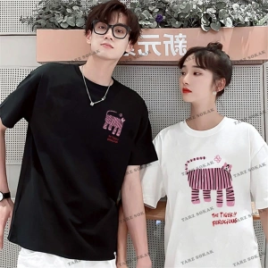 2 Adet Tir Harajuku Style Çift Sevgili Kombinleri Couple Clothing Yeni Sezon