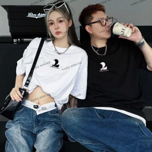 2 Adet Tir Harajuku Style Çift Sevgili Kombinleri Couple Clothing Yeni Sezon