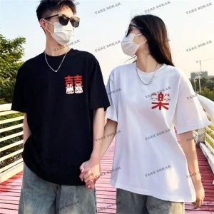 2 Adet Tir Harajuku Style Çift Sevgili Kombinleri Couple Clothing Yeni Sezon