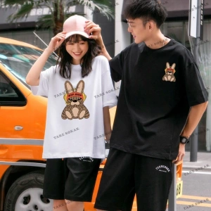 2 Adet Tir Harajuku Style Çift Sevgili Kombinleri Couple Clothing Yeni Sezon