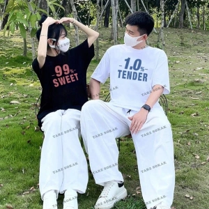 2 Adet Tir Harajuku Style Çift Sevgili Kombinleri Couple Clothing Yeni Sezon