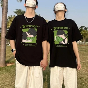 2 Adet Tir Harajuku Style Çift Sevgili Kombinleri Couple Clothing Yeni Sezon