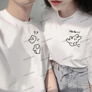 2 Adet Tir Harajuku Style Çift Sevgili Kombinleri Couple Clothing Yeni Sezon