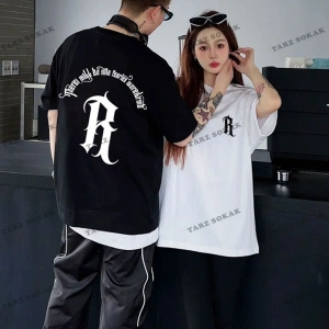 2 Adet Tir Harajuku Style Çift Sevgili Kombinleri Couple Clothing Yeni Sezon