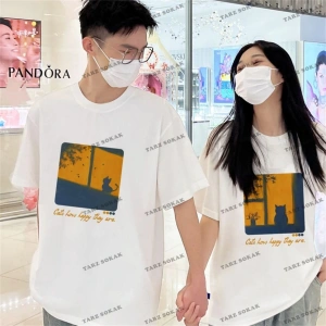 2 Adet Tir Harajuku Style Çift Sevgili Kombinleri Couple Clothing Yeni Sezon