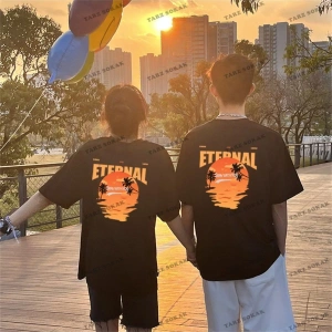 2 Adet Tir Harajuku Style Çift Sevgili Kombinleri Couple Clothing Yeni Sezon