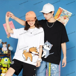 2 Adet Tir Harajuku Style Çift Sevgili Kombinleri Couple Clothing Yeni Sezon