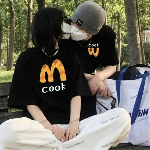 2 Adet Tir Harajuku Style Çift Sevgili Kombinleri Couple Clothing Yeni Sezon