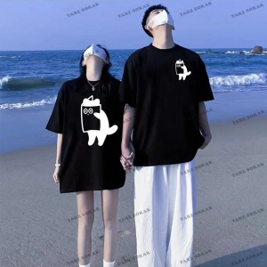 2 Adet Tir Harajuku Style Çift Sevgili Kombinleri Couple Clothing Yeni Sezon