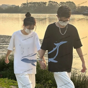 2 Adet Tir Harajuku Style Çift Sevgili Kombinleri Couple Clothing Yeni Sezon