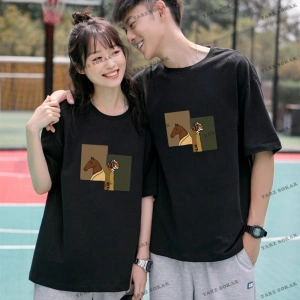 2 Adet Tir Harajuku Style Çift Sevgili Kombinleri Couple Clothing Yeni Sezon