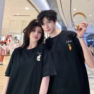 2 Adet Tir Harajuku Style Çift Sevgili Kombinleri Couple Clothing Yeni Sezon