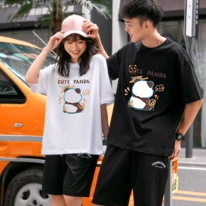 2 Adet Tir Harajuku Style Çift Sevgili Kombinleri Couple Clothing Yeni Sezon