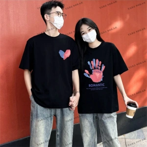 2 Adet Tir Harajuku Style Çift Sevgili Kombinleri Couple Clothing Yeni Sezon