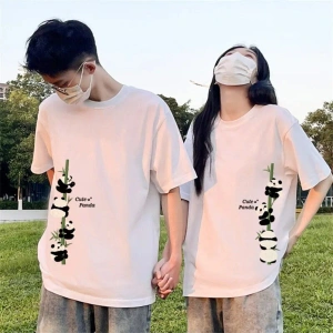 2 Adet Tir Harajuku Style Çift Sevgili Kombinleri Couple Clothing Yeni Sezon