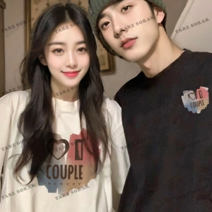 2 Adet Tir Harajuku Style Çift Sevgili Kombinleri Couple Clothing Yeni Sezon