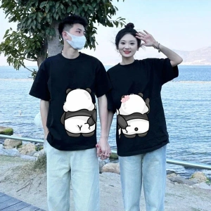 2 Adet Tir Harajuku Style Çift Sevgili Kombinleri Couple Clothing Yeni Sezon