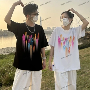 2 Adet Tir Harajuku Style Çift Sevgili Kombinleri Couple Clothing Yeni Sezon