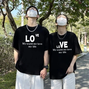 2 Adet Tir Harajuku Style Çift Sevgili Kombinleri Couple Clothing Yeni Sezon