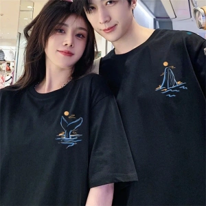 2 Adet Tir Harajuku Style Çift Sevgili Kombinleri Couple Clothing Yeni Sezon