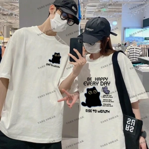 2 Adet Tir Harajuku Style Çift Sevgili Kombinleri Couple Clothing Yeni Sezon
