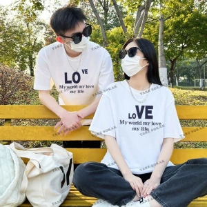 2 Adet Tir Harajuku Style Çift Sevgili Kombinleri Couple Clothing Yeni Sezon