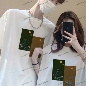 2 Adet Tir Harajuku Style Çift Sevgili Kombinleri Couple Clothing Yeni Sezon