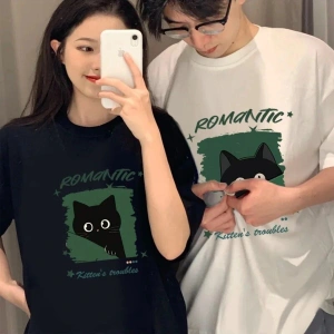 2 Adet Tir Harajuku Style Çift Sevgili Kombinleri Couple Clothing Yeni Sezon