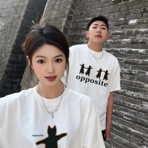 2 Adet Tir Harajuku Style Çift Sevgili Kombinleri Couple Clothing Yeni Sezon