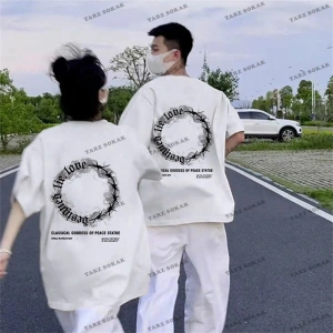 2 Adet Tir Harajuku Style Çift Sevgili Kombinleri Couple Clothing Yeni Sezon